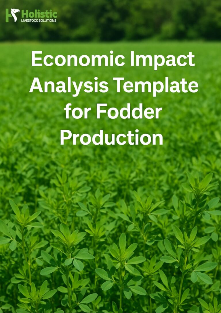 Economic Impact Analysis template