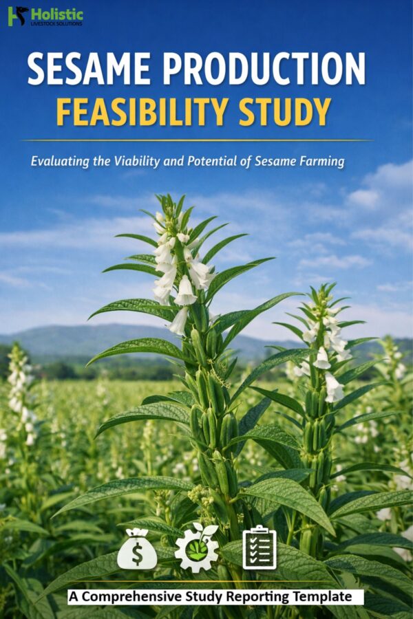 Sesame Production Feasibility Study Reporting Templates