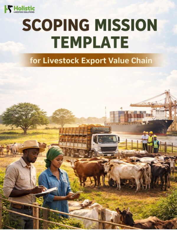 Scoping Mission Study Template for Livestock Export Value Chain