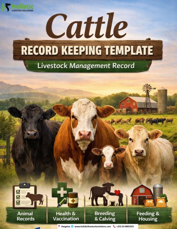 Cattle   Record Keeping Template: Livestock Management Record