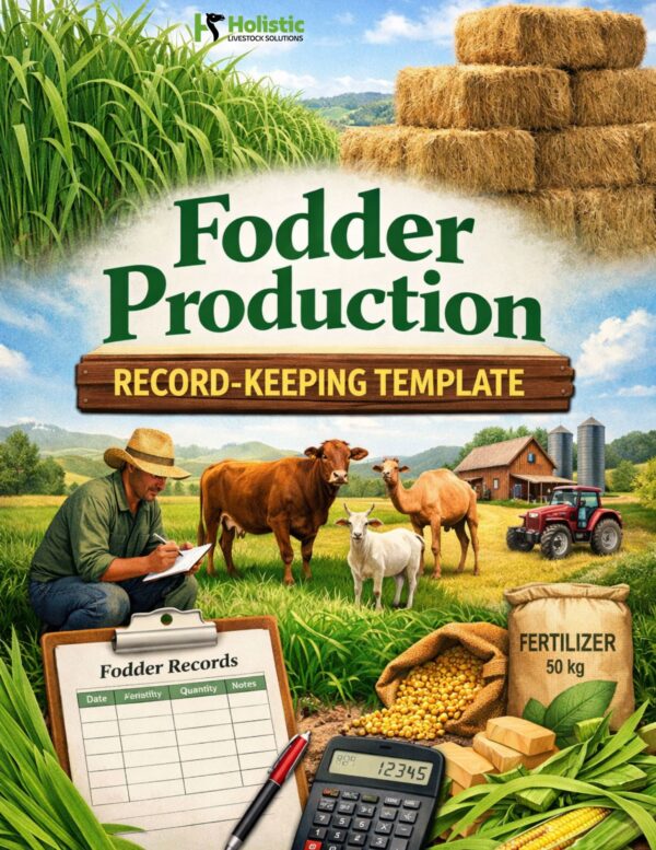 Fodder Production Record-keeping Templates